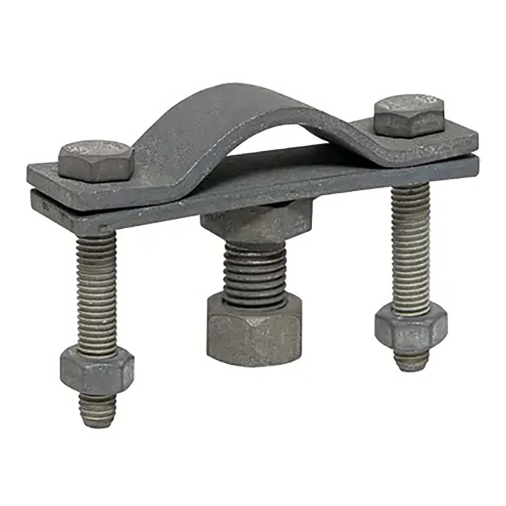 Держатель молниеприёмной мачты EKF PROxima Ду20-40мм М16, оцинкованная сталь ilp-05006