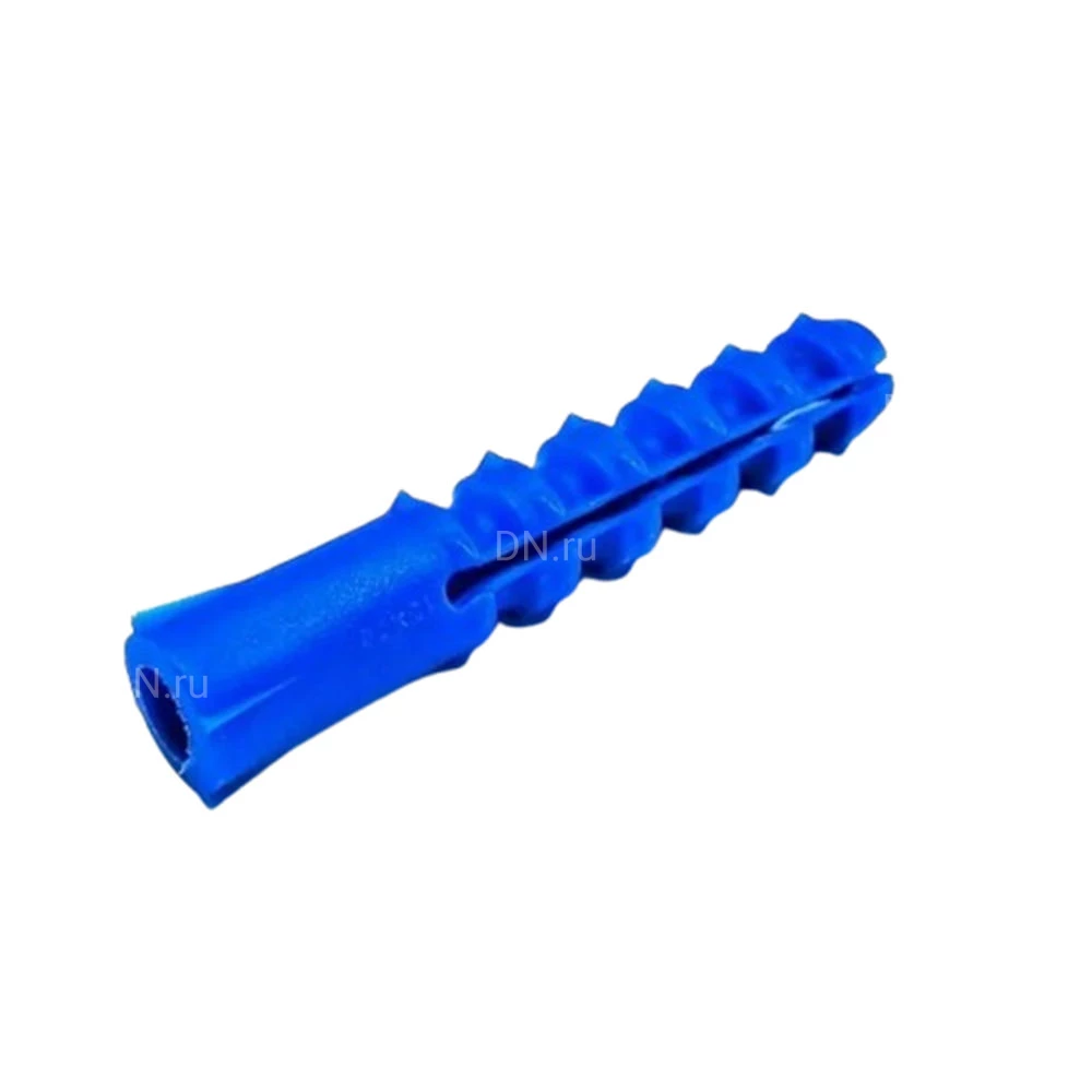 Дюбель распорный ZITAR 6х50мм с шипами, пластиковый, упаковка - 500шт