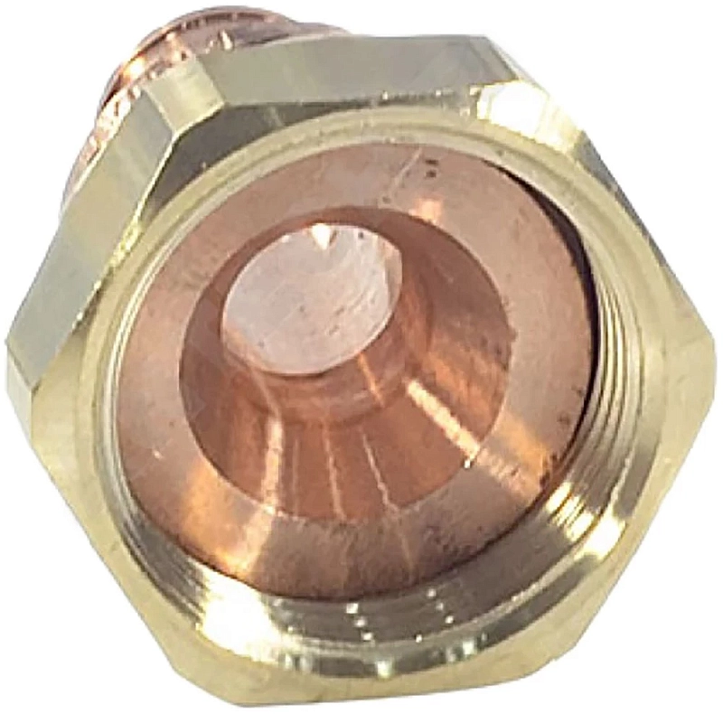 Переходник аксиальный РЕХАУ Rautitan RX+ Дн40х1 1/2″ Ру10 для труб из сшитого полиэтилена с накидной гайкой, корпус- бронза 14563443001
