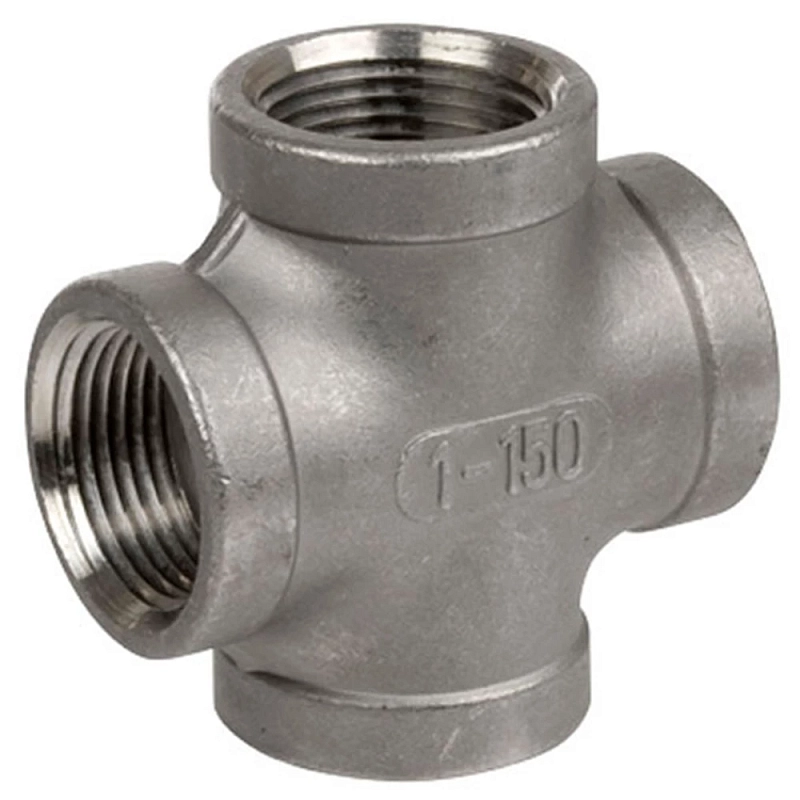 Крестовина Китай 2 1/2″ Ду65 Ру20 корпус – нержавеющая сталь AISI316, внутренняя резьба